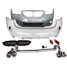 BMW X 1 Car Enclosure, BMW Front and Rear Bumper Modification, BMW Double-row Hole Tailpipe thumbnail-2