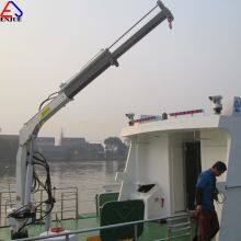 0.35t Electric Hydraulic Telescipic Foldable Marine Crane Lifting Cargo Machine Ship Crane With CCS BV ABS RS Dnv Appoved for Sale thumbnail-4