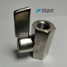 Special Stainless Steel Threaded End Mini Ball Valve for Water Purifier thumbnail-2