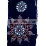 J218-4 Royalblue Color 100% Swiss Velvet Fabric for African Dresses thumbnail-1