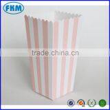 Light Pink Popcorn Box-Pop Corn Scoop-Pink Favor Box-Party Favor Boxes Birthday Party-Wedding thumbnail-1