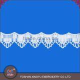 Factory Direct Supply Hot Selling Eyelash Chemical Border Lace Trim Neck/collar Design for Ladies Suit Quality Choice thumbnail-2