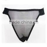 High Quality Embroid Sexy Black Women G-string Underwear thumbnail-4