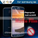 Factory Supplier Anti Glare Matte Screen Protector for Samsung Galaxy s6 Phone Protective Film