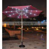 Beach Umbrella Hand Open Personalized Light Led Circular Roman Outdoor Umbrella thumbnail-3