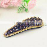 Hot New Fresh Wind Latest European And American Retro Simple Little Hair Clips With Full Stone thumbnail-5