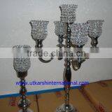 Hurricane Candelabra/Wedding Hurricane Candle Holder/Wedding Centerpices thumbnail-1