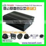 Most advanced 4 channel full D1 built-in wifi TS-610 bus mobile phone dvr