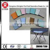 Round Table Top White Board Compact Laminate Board Melamine Laminated Board