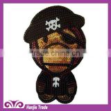 Wholesale Monkey Embroidery Iron-on Sequin Patches