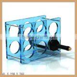 Square Shape Customized Acrylic Wine Display Rack for Wine thumbnail-1