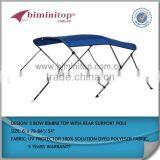 Universal 3 Bow Bimini Top for Tour Boat thumbnail-1