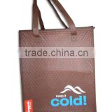 Customised Fashion Non woven ultra-sonic cooler Box Bag