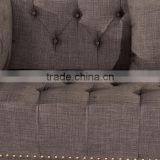 Famous Brand Anqique Style Double Sofa With Rivet--s15903 thumbnail-4