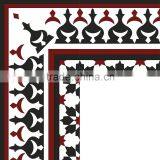 Encaustic Cement Tile - Border and Corner BC-104