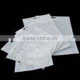 Various Size Accept Custom Printing Lamination Header Bag With Zipper Top Wholesale