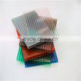 Diy Roof Top Tent Construction Material High Quality 4-14mmpolycarbonate Hollow Sheet Diy Awning thumbnail-6