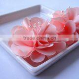 Large Dahlia Pink Flower,Blush Hair Flower Hair Piece,Wedding Hair Accessories thumbnail-1