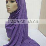 JL057 Latest Soft Cotton Muslim Hijab Scarf thumbnail-1