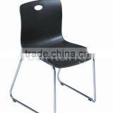 Cheap Whole Sale Office and Home Furniture Stacking Conference Plastic Chair No1315 thumbnail-1