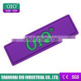 OIO Brand Logo Customized Rectangle Shape Pvc Label Design Logo for Garment Clothing & Jeans