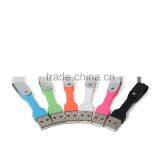 Colored Usb Cable Keychain Slim Colorful Micro Usb Cable thumbnail-2
