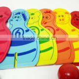 Indoor/outdoor Kids Sport Wooden Toy/2 Player Ring Toss Game/croquet Set thumbnail-3