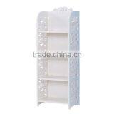 HOME-GJ Living Room Decorated White Corner Bookcase thumbnail-3