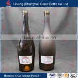Wholesale Manufacturer Glass Bottle Dark Green Icewine Glass Bottle