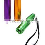 TE108 2015 Promotion Aluminum Zoom in and Out 0.5W Flashlight With Lanyard