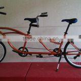 Two People Bikes Tandem Road Touring Comfort Bike 26'' Professional Manufacturers thumbnail-4