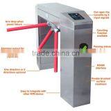 HOT!! SS304 Three Arm Drop Turnstiles for Card Swipe Door Entry Systems thumbnail-1