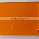 Orange Color Transparent Plexiglass