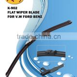 K-902 Flat Wiper Blade for BENZ, FORD, flat windshield wipers
