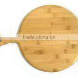 Cheap Bamboo round Pizza Paddle serving boards