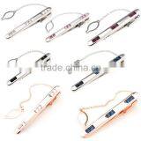 Simple Rhinestone Metal Mens Tie Set Aceessories thumbnail-1