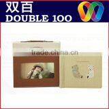Hot Sale High Quality Low Price Double100 Leather Baby Photo Album thumbnail-1
