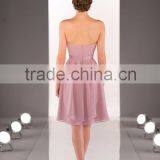 New Arrival Knee Length Convertible Bridesmaid Gown/Dress With Streamers Chiffon Sexy Bridesmaid Dresses 2015(SRLV-8471) thumbnail-4