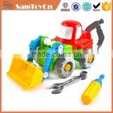 Children Diy Toy Truck Plastic Assembly Toys thumbnail-1