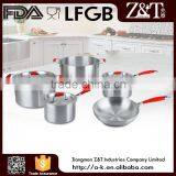 New Product Sanding Aluminum Camp Cook Set With Silicon Handle thumbnail-1