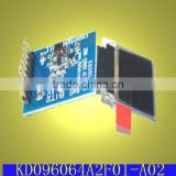 0.96 inch OLED display module,96*64,driving board option,8 bit MCU interface,SPI interface,Driver:SSD13312