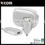 phone charger kit,mobile phone charger for Samsung,travel charger for Iphone---CWC301B--Shenzhen Ricom