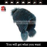 Best Quality Custom Fashion 100% Wool Winter Beanie Hats thumbnail-1