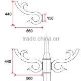 D023 Outdoor Lighting Aluminum Steet Light Arm thumbnail-2
