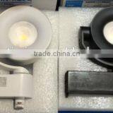 TIWIN 12W 3000K Commercial LED Track Light With Black Body thumbnail-3