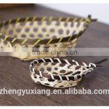 Bamboo Woven Snacks Basket for Restaurant and Dining Room thumbnail-5