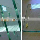 Shandong Best Selling 12mm Safety Tempered Glass Shower Door With Holes thumbnail-1