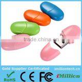 Lovely Small USB 8g/16g Custom Pea Plastic USB,Bulk Buy USB Flash Memory,Wholesale OEM Print Logo Pendrive thumbnail-1