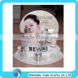 wholesale custom cosmetic display, acrylic display stand for cosmetic