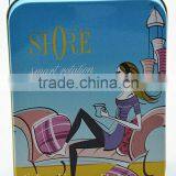 Beautiful Rectangular Tin Cans for Packaging Small Gifts